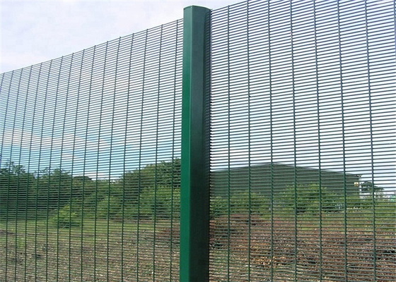 Powder Coated Galvanised Anti Climb Fencing 2.4m 358 Security Mesh
