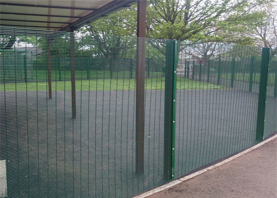 Powder Coated Galvanised Anti Climb Fencing 2.4m 358 Security Mesh