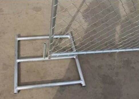 Customizable Galvanized Temporary Security Fencing Panels America 75X75mm