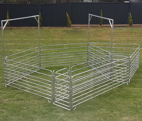 2.9mx1.25m Heavy Duty Steel Economy Pastoral Portable Sheep Yard Panels Goat Panel