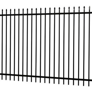 Waterproof 1.8m Height Wrought Iron Fence For Garden