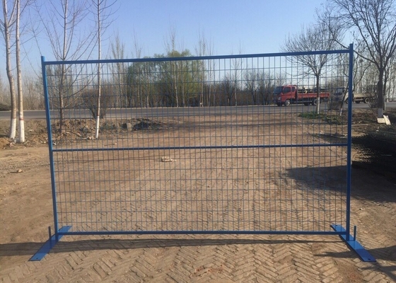 Used Powder Coated Construction Canada Temporary Site Fence Panel for Sale