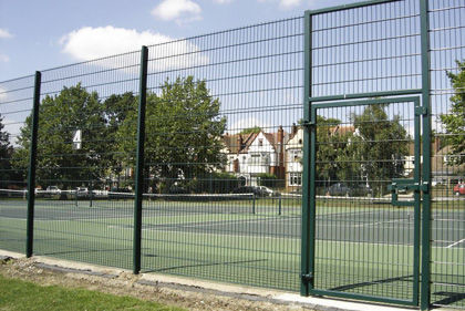 Black 6 Ft Welded Wire Fencing Panels , CE Yardgard Galvanized Welded Wire Fence
