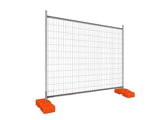 Removable Security 6ftx7ft Temporary Steel Fencing With 300g/M2 Zinc Coated