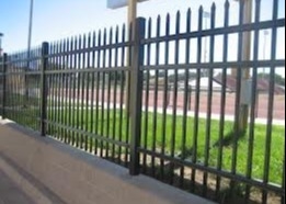 6x8ft Wrought Iron Garden Fence , ISO Rod Iron Fence Panels