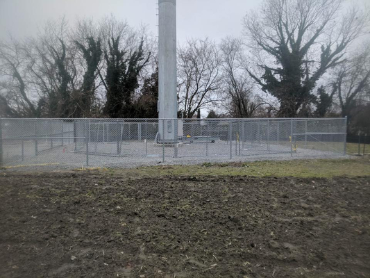 Farm Field Galvanized Wire 2mm Steel Chain Link Fencing
