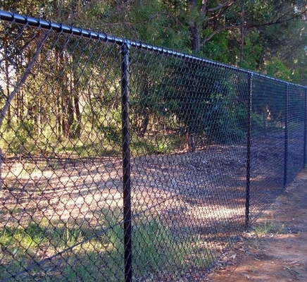 6x6 Steel Chain Link Fencing Galvanized Pvc Coated Farm