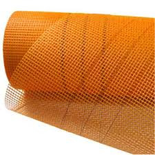 50m Roll Alkali Proof Fiberglass Mesh Fabric Construction